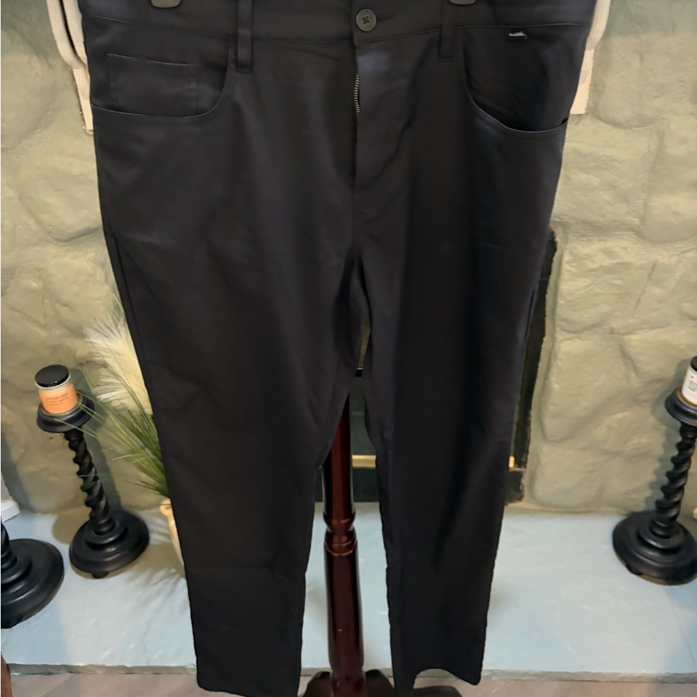 Men's Travis Matthew Black Pants